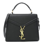 Grain De Poudre Mini Classic Monogram Cassandra Top Handle Black