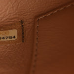 Caviar Lizard Quilted Small Coco Handle Flap Beige