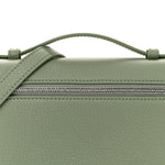 Grained Calfskin L19 Extra Pocket Pouch Sage Brush Leaves