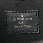 Calfskin Monogram Fold Tote Black Khaki Cream