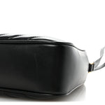 Calfskin Matelasse Monogram Lou Camera Bag Black