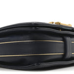 Sheepskin Braided Small Boy Reverso Flap Navy