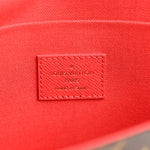 Monogram 2022 Christmas Animation China Chengdu Pochette Felicie Chain Wallet Red