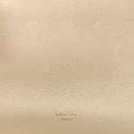 Smooth Calfskin Mini Clasp Bag Beige