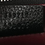 Grainy Calfskin Small Zumi Top Handle Bag Black