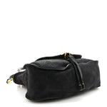 Nubuck Calfskin Medium Marcie Satchel Black