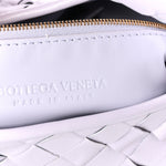 Calfskin Intrecciato Small Hop Oyster Lilac