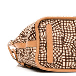 Visetos Medium Liz Reversible Shopper Tote Cognac