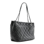 Caviar Quilted CC Timeless Soft Tote Black
