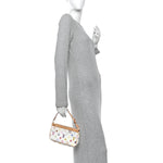 Monogram Multicolor Pochette Accessories White