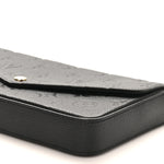 Empreinte Pochette Felicie Chain Wallet Black