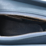 Snakeskin Small Gabrielle Hobo Blue