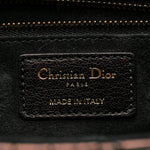 Lambskin Cannage Large Dioraddict Flap J’Adior Strap Black