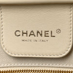 Suede Calfskin Quilted Large Perfect Bowling Bag Grey
