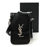 Smooth Calfskin Mini Solferino Satchel Black