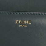 Shiny Calfskin Teen Triomphe Petrol