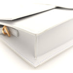 Smooth Calfskin Le Bambino Long White