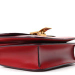 Box Calfskin Teen Classic Box Flap Bag Red