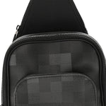 Damier Graphite Pixel Avenue Sling Backpack Gris