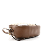 Monogram Mini Bree Messenger Bag Beige Tabacco