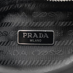Tessuto Nylon Saffiano Mini Re-Edition 2005 Bag Black
