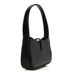 Smooth Calfskin Le 5 A 7 Mini Hobo Black