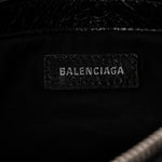 Agneau Arena Superbusy XS Sling Zip Shoulder Bag Black