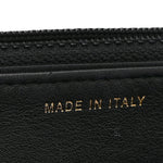 Caviar Quilted CC Filigree Wallet On Chain WOC Black