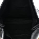 Arena Calfskin Medium Monaco Chain Shoulder Bag Black