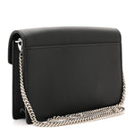 Soft Calfskin My Lockme Chain Pochette Black