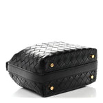 Calfskin Nappa Intrecciato Mini Wallace Black