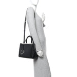Patent Vitello Elite Petite 2Jours Tote Black