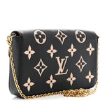 Empreinte Monogram Giant Felicie Pochette Black Beige