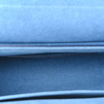 Epi Twist Shoulder Bag MM Blue Jean