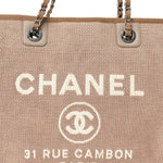 Canvas Small Deauville Tote Ecru