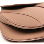 Ultra Matte Calfskin Saddle Bag Blush