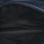 Calfskin Monogram Shadow Trio Messenger Navy River Blue