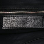 Agneau Classic Silver Hardware Weekender Black