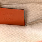 Monogram Medium Sukey Top Handle Tote Beige Orange