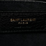 Grained Deerskin Bea Tote Black