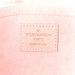 Damier Azur Pochette Felicie Chain Wallet Rose Ballerine