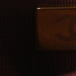 Shiny Lambskin Chevron Quilted Nano Kelly Shopper Dark Burgundy