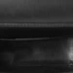 Calfskin Gancini Lock Flap Crossbody Navy