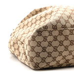Monogram Large Horsebit Chain Hobo Off White