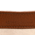 New Denim GG Monogram Calfskin Mini Jackie 1961 Hobo Blue Tea Cuir