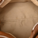 Calfskin Medium Paddington Satchel Tan