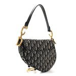 Oblique Saddle Bag Blue