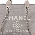 Mixed Fibers Small Deauville Tote Light Grey