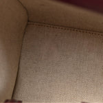 Box Calfskin Mini Lock Antigona Oxblood Red