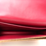 Monogram Flore Chain Wallet Fuchsia